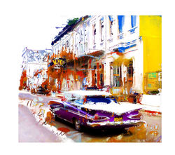 STREETS AND CARS - H A V A N A