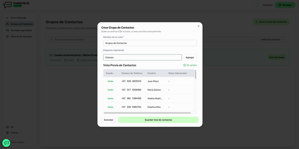 ¿Cómo Crear Grupos de Contactos para Enviar Mensajes de Texto?
