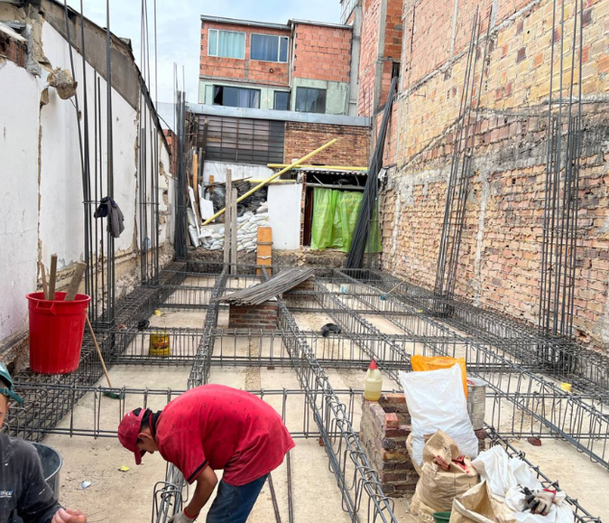 Construcción de local comercial