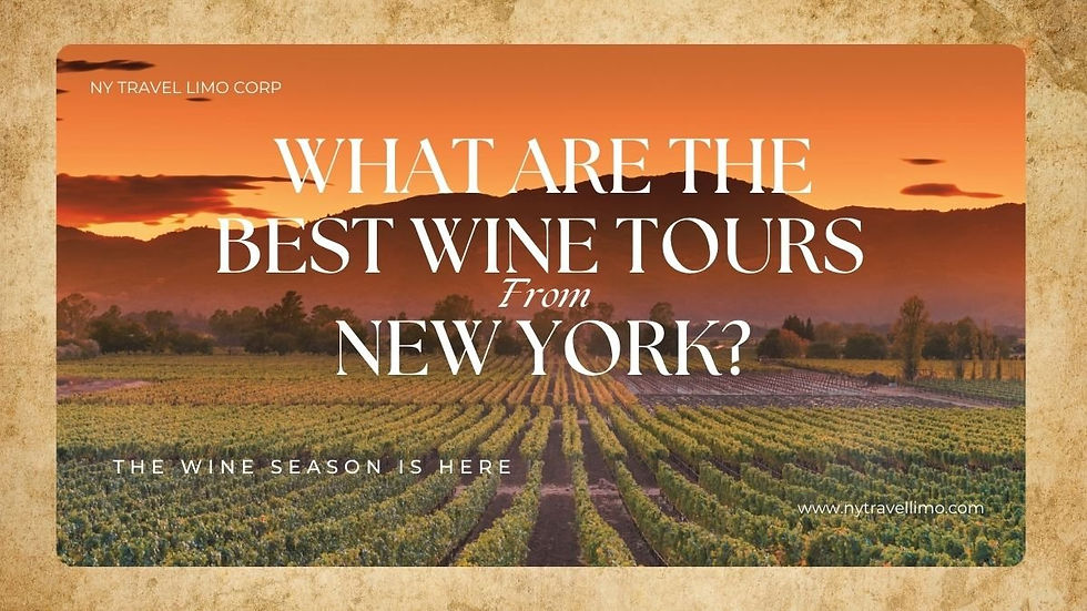 vineyard in New York, What are the best wine tours from New York?