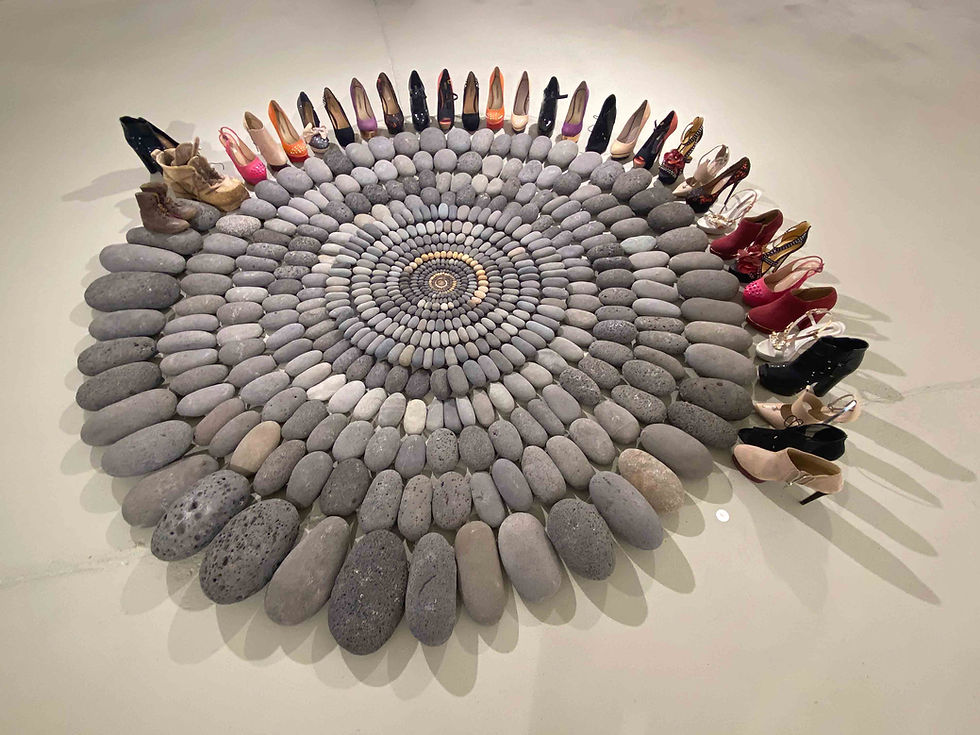 Eröffnung der Ausstellung Mary Bauermeister & Azami Pour