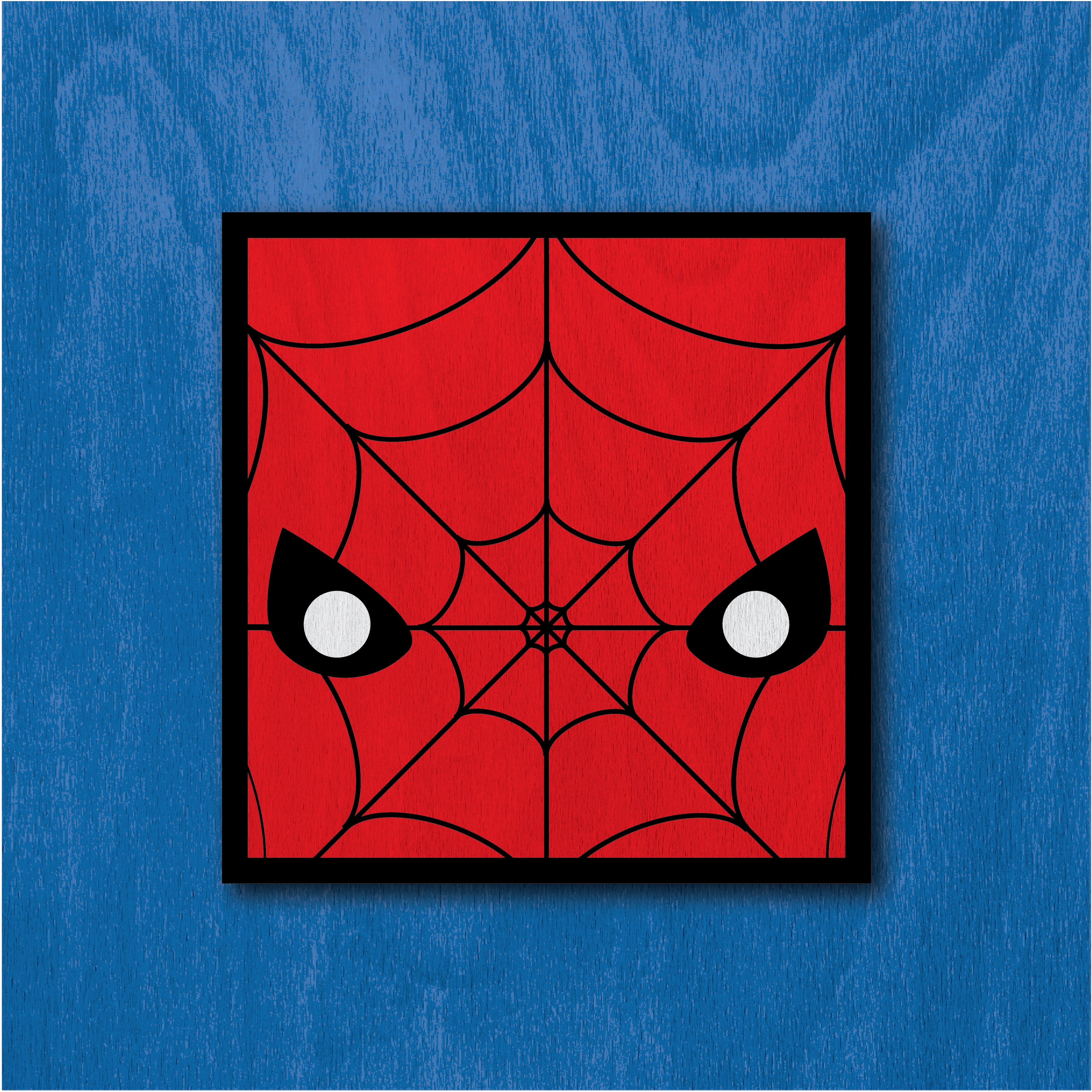 13" Action Hero Painting - Wall Crawler 1