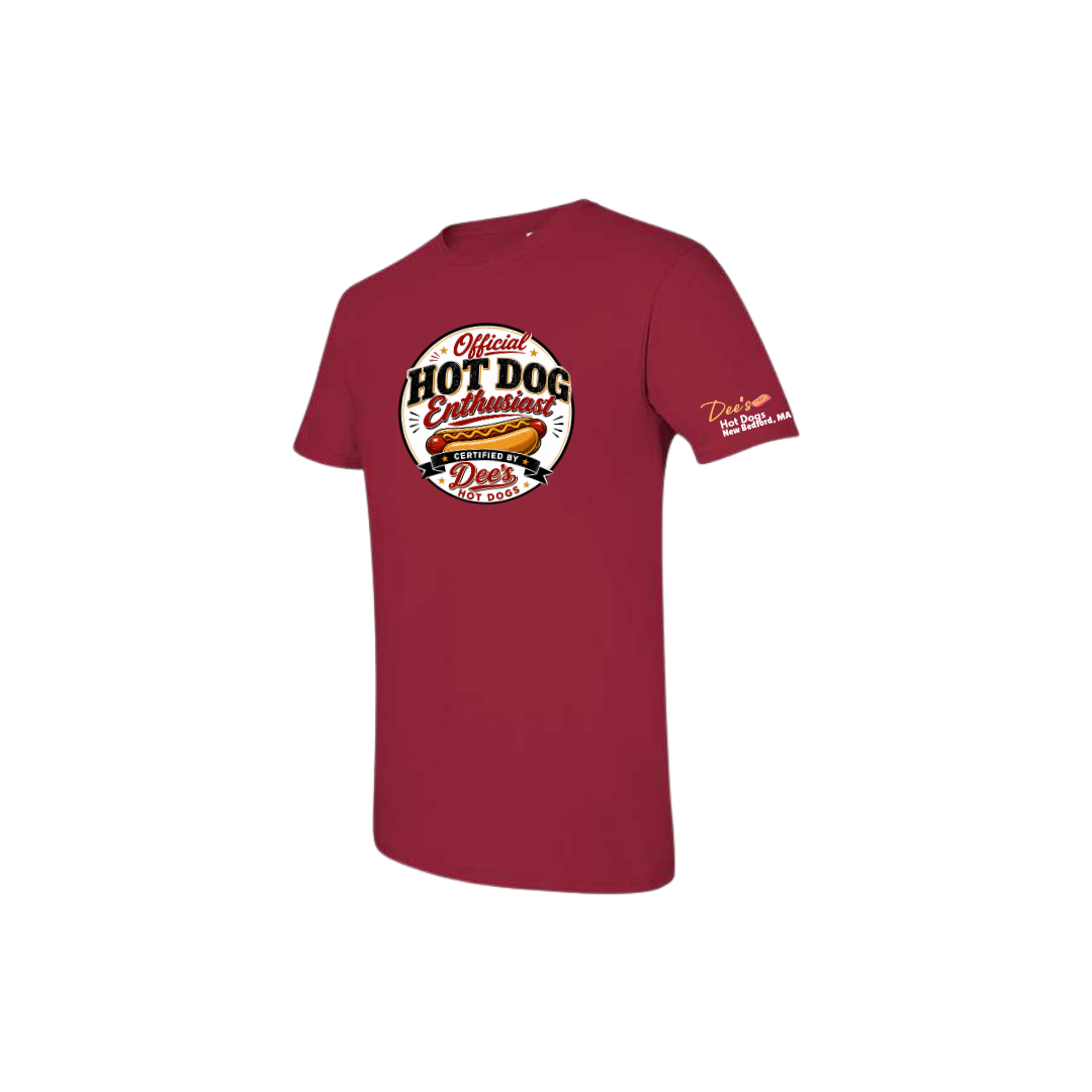 Official Hot Dog Enthusiast T-Shirts
