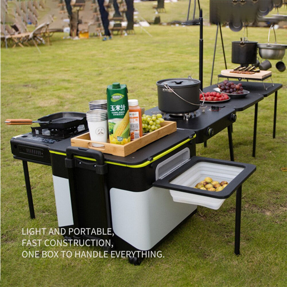 Second Generation Outdoor Camping Portable Integrated Cooktop Camping