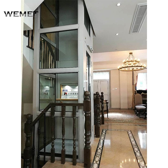 Thumbnail: WEMET Passenger Elevator in China Home Lift Small Elevator for 2 Person Custom