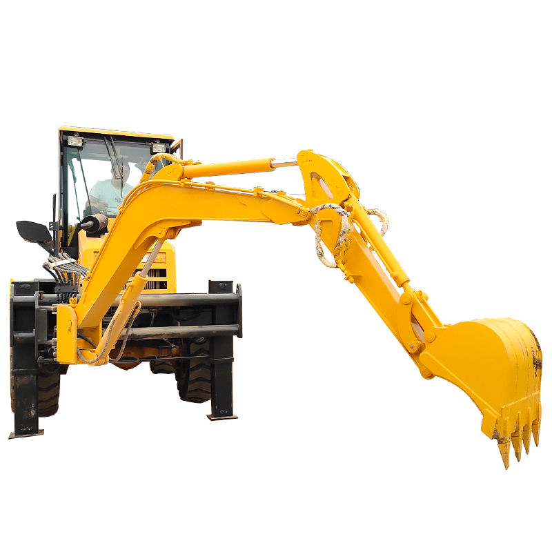 Thumbnail: China Manufacturer Multifunction Heavy  4t Backhoe Loader for Sale
