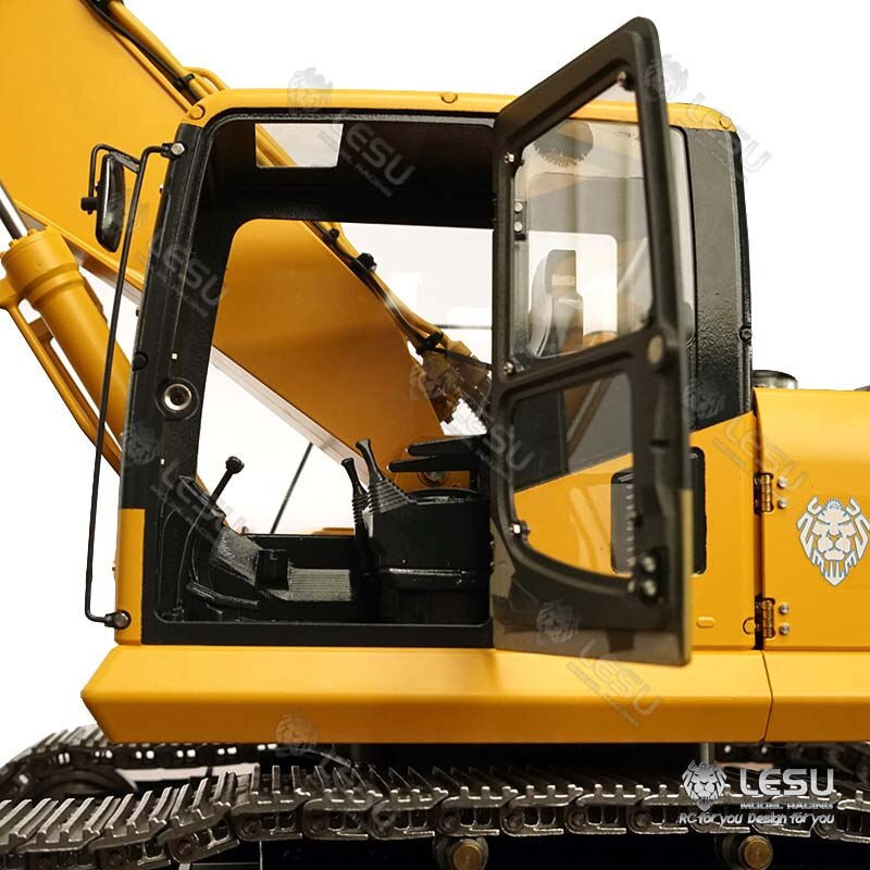 Thumbnail: LESU 1/14 PC360 AC360 Hydraulic RC Excavator Toy Full Metal Truck Tracks