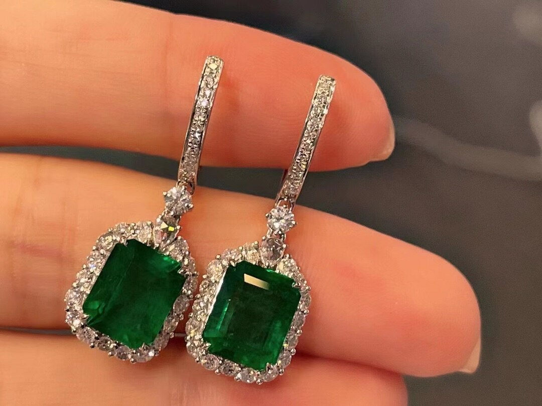 Diamonds Female Drop Earrings for Women Fine Earrings