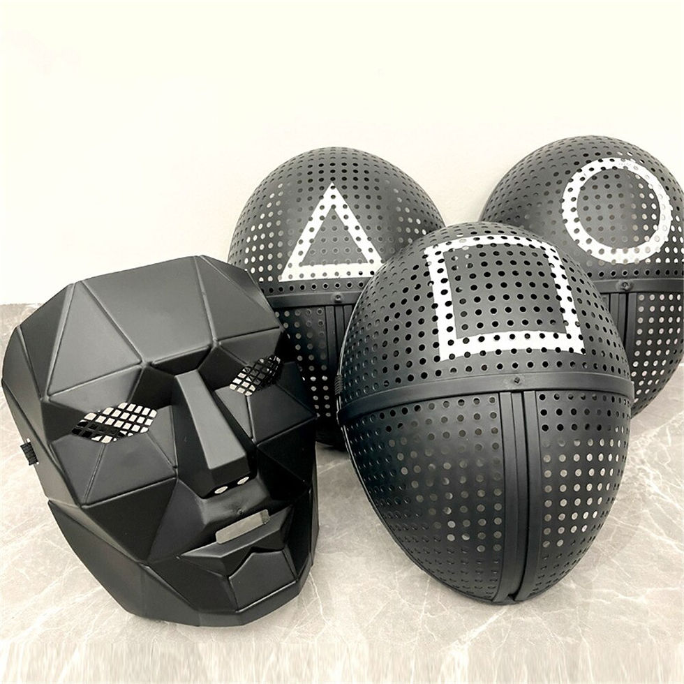 Thumbnail: Squid Game Mask Korean TV Series 오징어게임 Souvenir Cosplay Prop