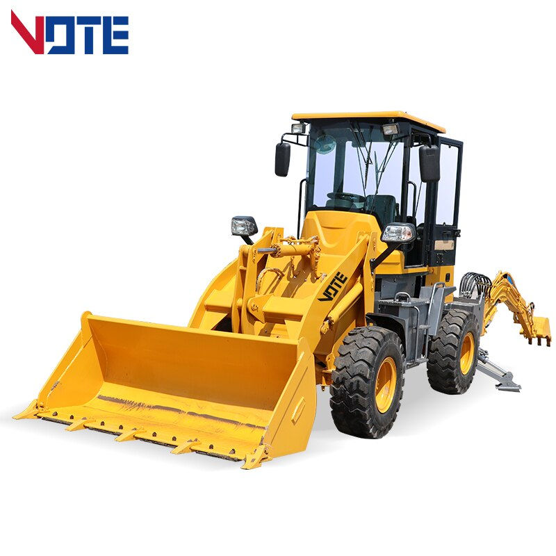 Thumbnail: China Cheap Multifunctional Mini Backhoe Loader Sells at a Favorable