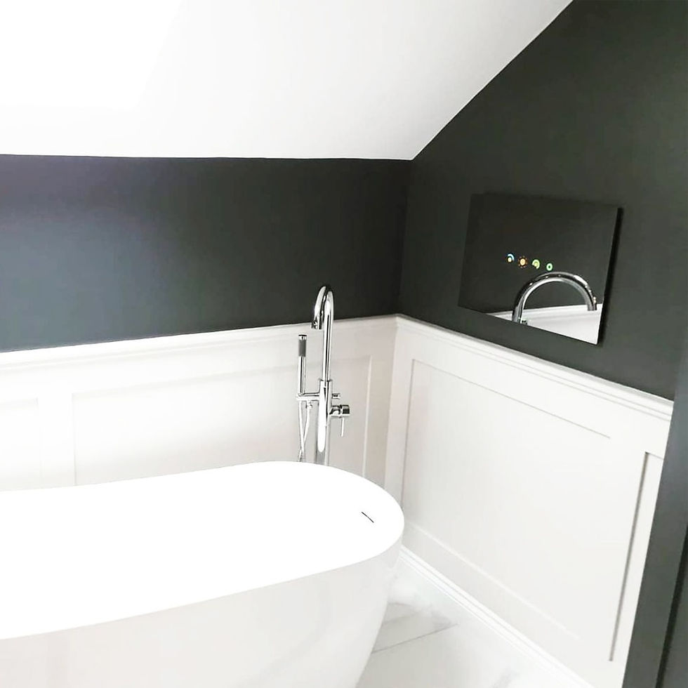 Thumbnail: Soulaca 32 Inch Touchscreen Smart Mirror TV for Bathroom IP66 Waterproof