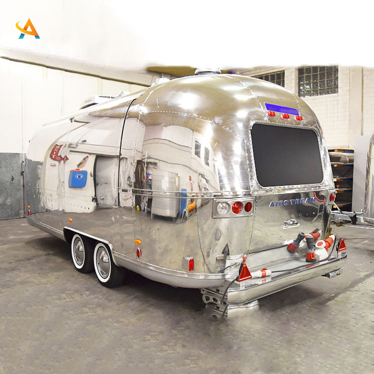 Thumbnail: Custom Round Consession Trailer Kebab BBQ Coffee Taco Catering Fast Food