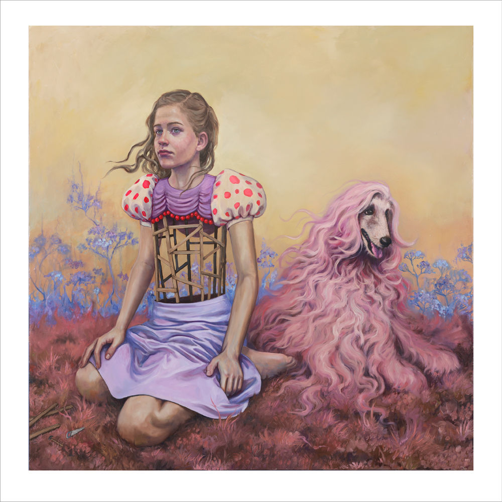 'Under Construction' -art print 70 x 70 cm (available)