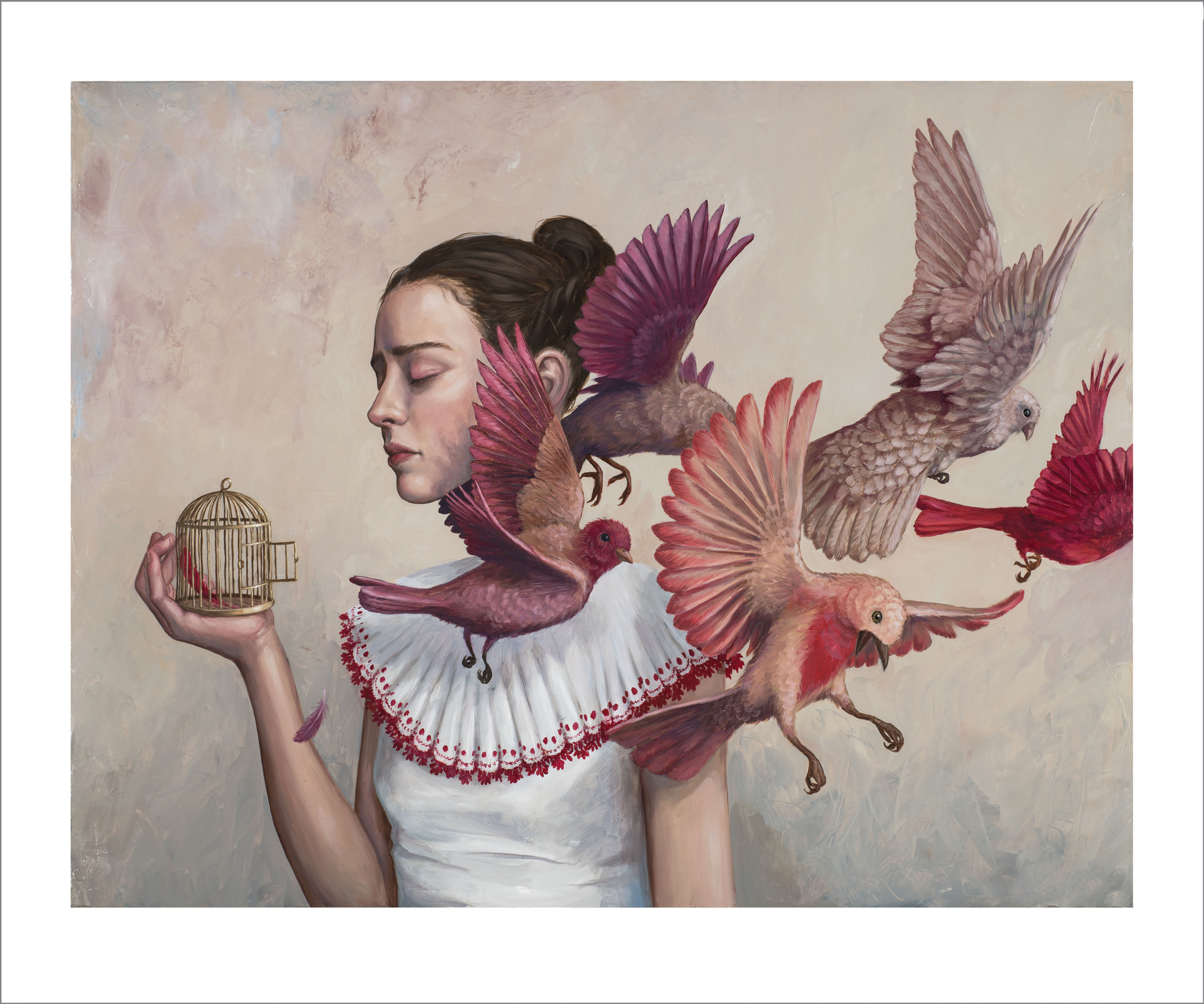 'Release' -art print 50 x 60 cm