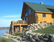 CIFP Northern White Cedar Wood Products railings stairs log siding