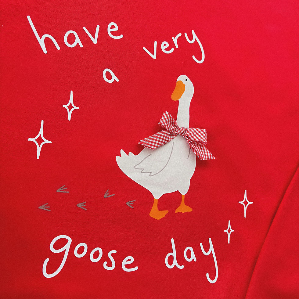 Miniature : HAVE A VERY GOOSE DAY ♡ CREWNECK