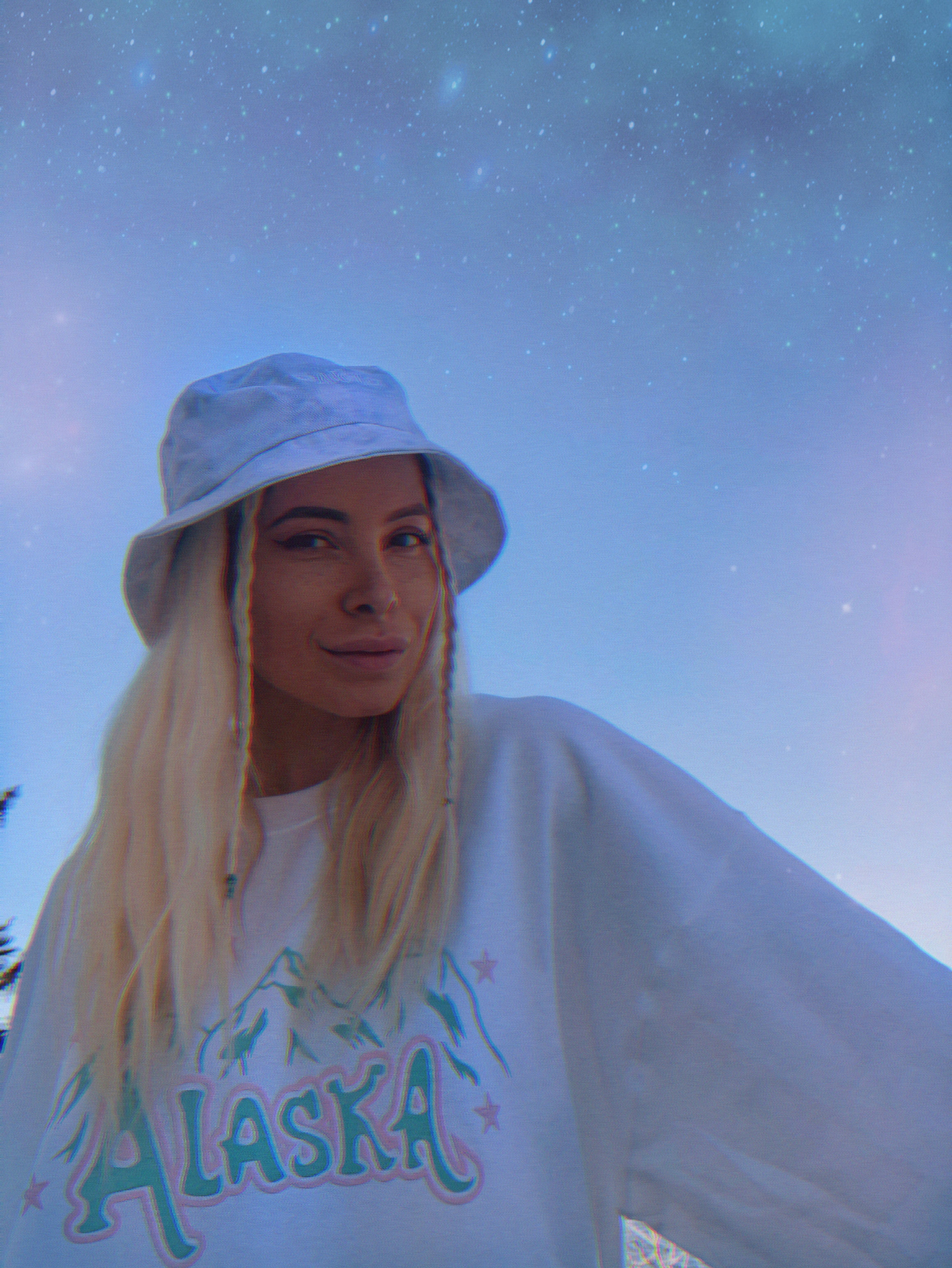 BUCKET HAT TIE-DYE - ANGEL