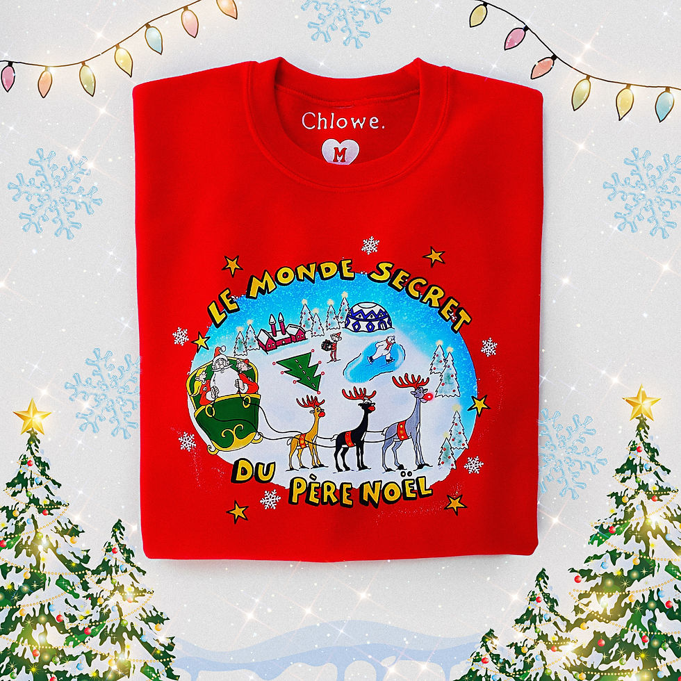 Miniature : LE MONDE SECRET DU PÈRE NOËL ☆ CREWNECK