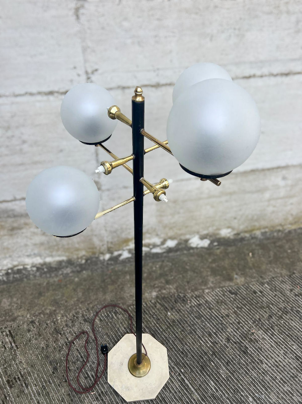 Miniatura: Lampada da terra attr. Stilnovo