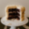 closeup photo of a cake from a microwedding in minneapolis minnesota