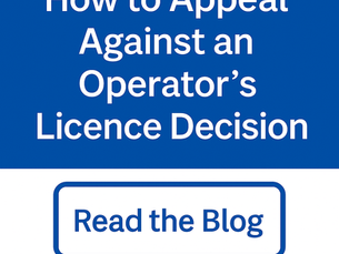Guide 14. How to Appeal Against an Operator’s Licence Decision