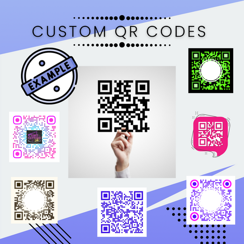 Custom Dynamic QR Codes | Designs By Jade