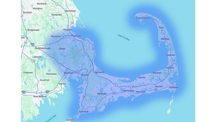 Service Area Map Portside Plumbing 