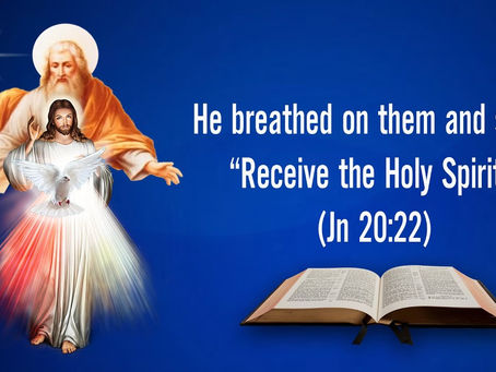 PENTECOST SUNDAY - Jn 20:19-23 - THE WORD OF GOD FOR EVERYONE