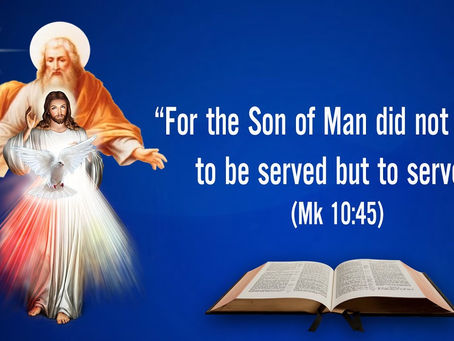 WEDNESDAY OF THE EIGHTH WEEK IN ORDINARY TIME - Mk 10:32-45 - THE WORD OF GOD FOR EVERYONE