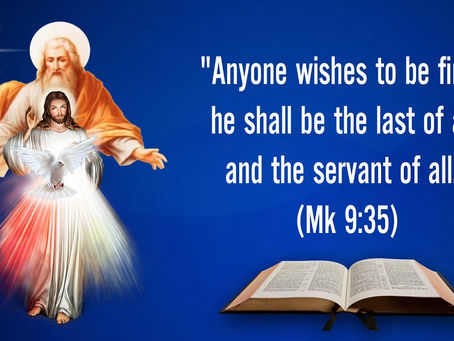 TUESDAY OF THE SEVENTH WEEK OF ORDINARY TIME - Mk 9:30-37 - THE WORD OF GOD FOR EVERYONE