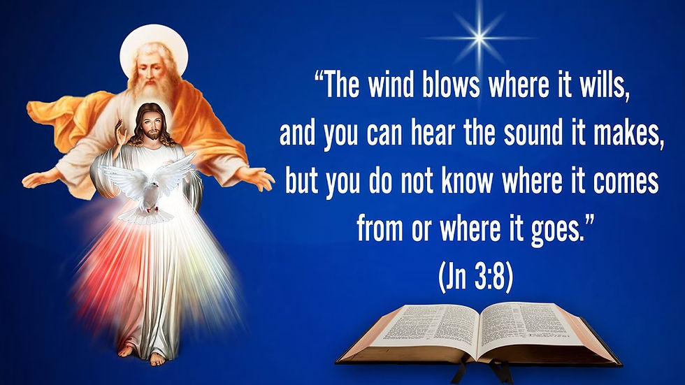 TUESDAY OF THE SECOND WEEK OF EASTER - Jn 3:7b-15 - THE WORD OF GOD FOR EVERYONE