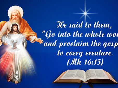 SATURDAY IN THE OCTAVE OF EASTER Gospel Mark 16:9-15- THE WORD OF GOD FOR EVERYONE