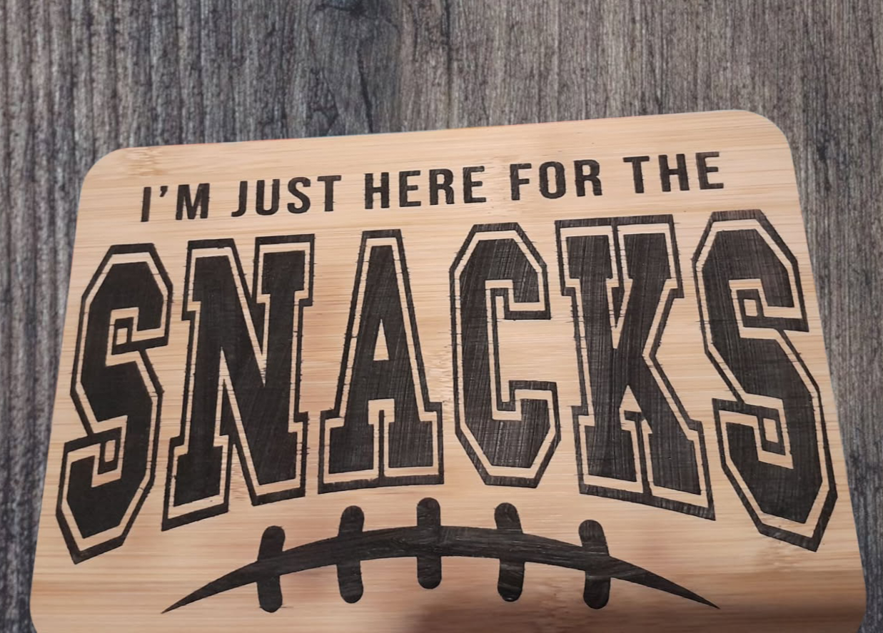 Snacks "Scorched" Board