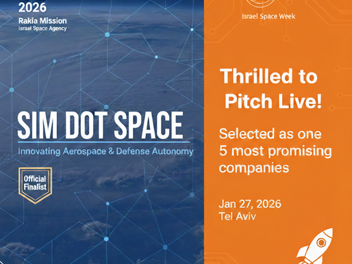 Thrilled to be selected for IL Space Pitch 2026!