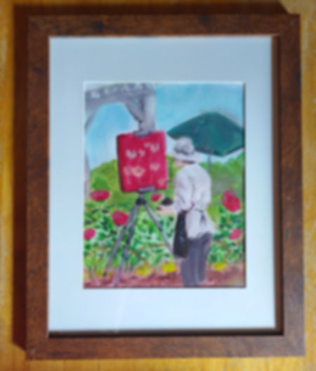 Jessica Pelley: The Artist in the Blaze of Red