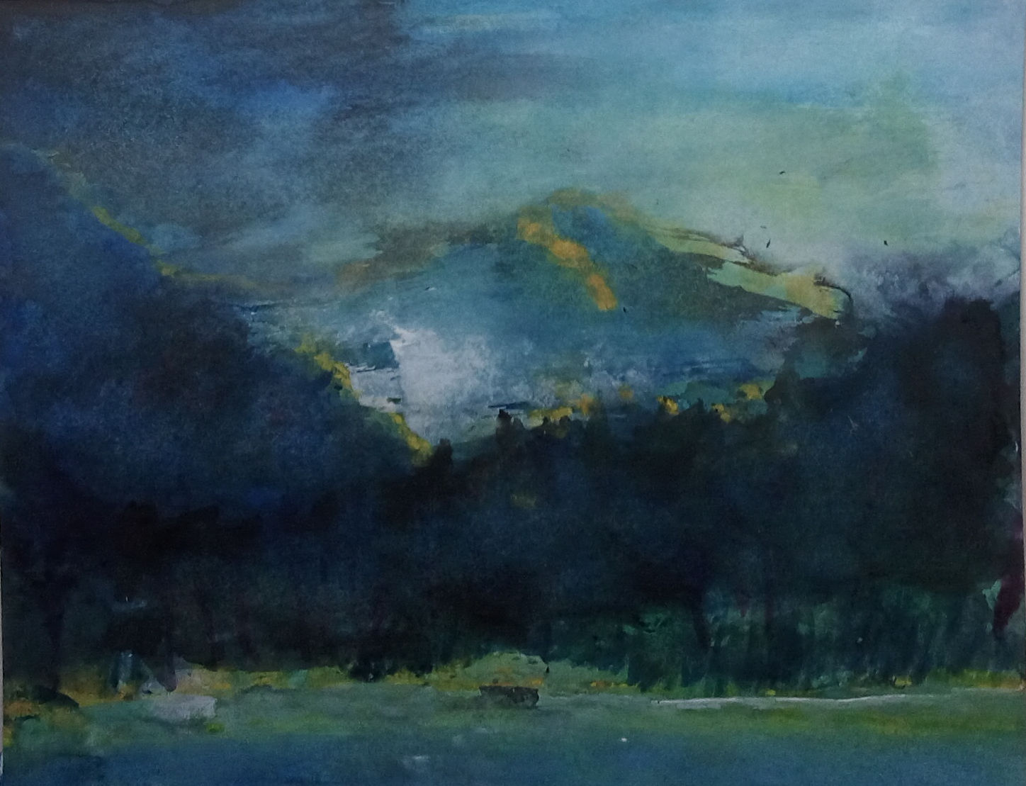 Martha Evans: Baxter State Park Series 6#1, October 2025 Project