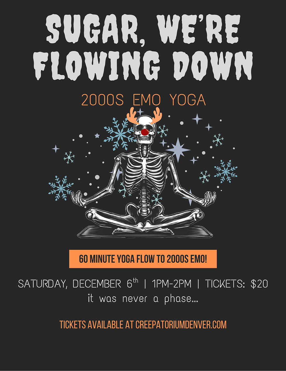 Sugar, We're Flowin' Down: 2000s Emo Yoga! 