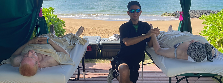Massage on the Beach