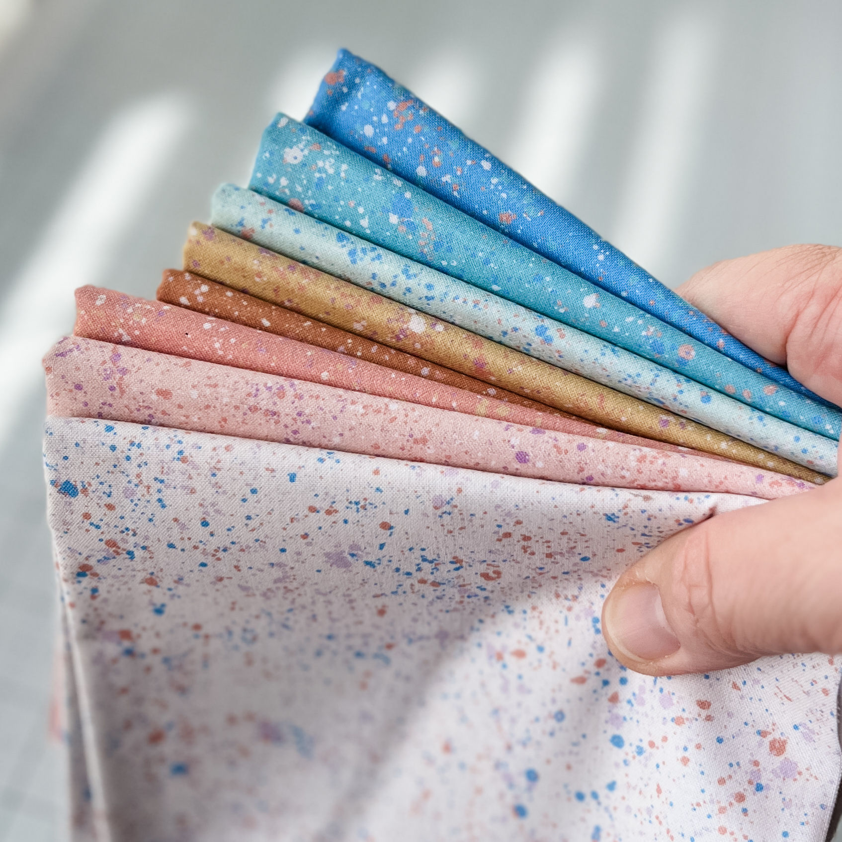 Rainbow Dust Granite - Fat Quarter Bundle (by Paintbrush Studio)