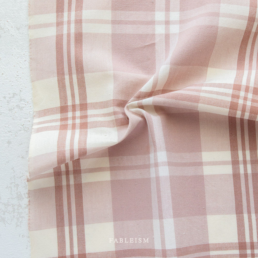 Soft Rose | Arcade Plaid Wovens by Fableism Supply Co