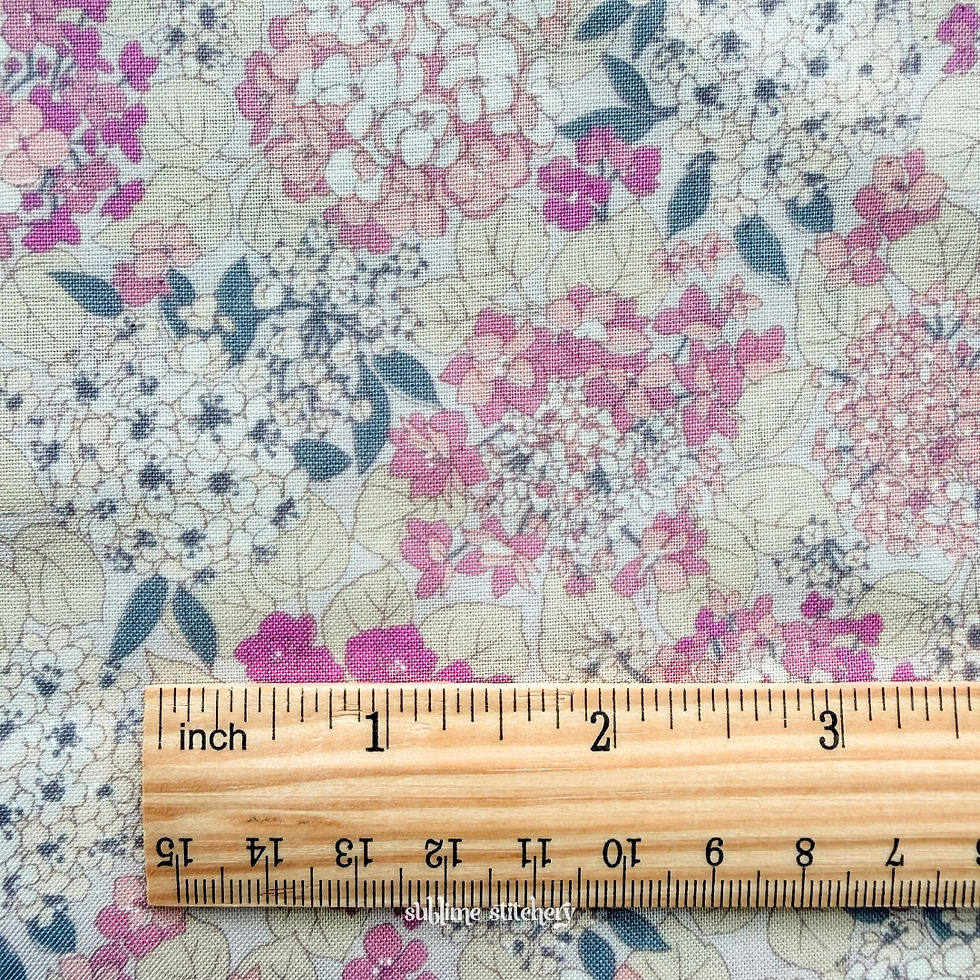 Heirloom Hydrangea (by Sevenberry Fabrics)