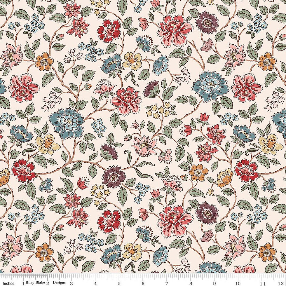 Morland Cream Fabric (by Riley Blake Design)