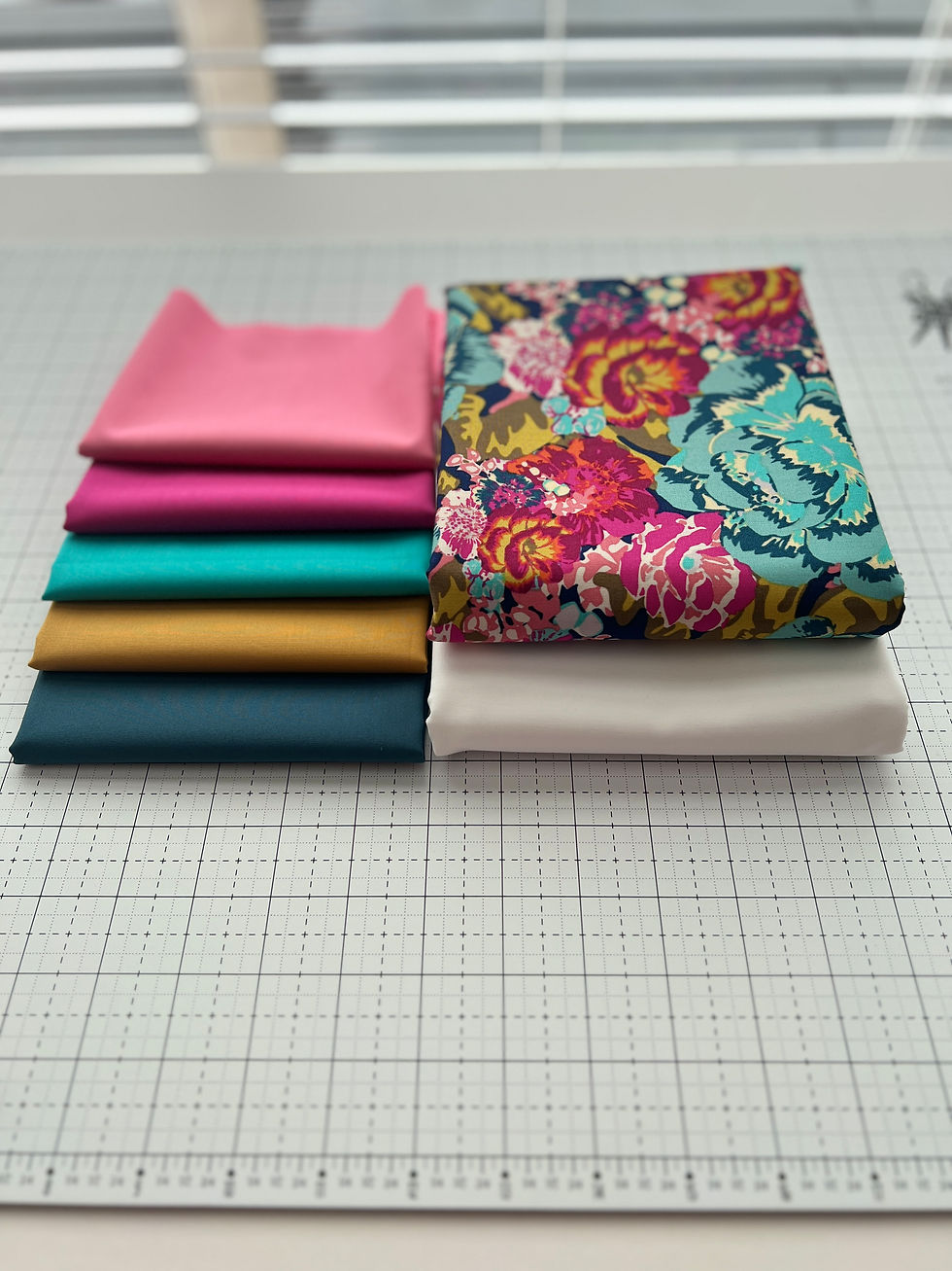 Thumbnail: New Quilt on the Block Quilt Kit (by Tied with a Ribbon)