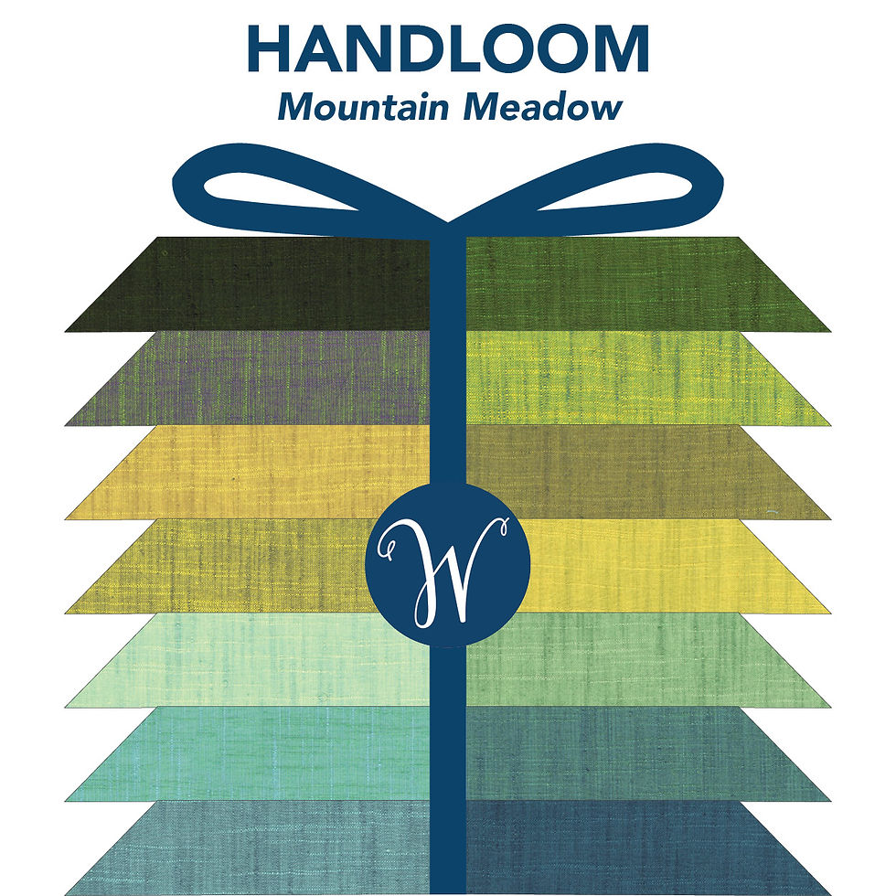 Handloom Mountain Meadow Fat Quarter Bundle by Tara Faughnan