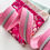 Thumbnail: Pink Stripe #5 zipper tape with various fabric choices