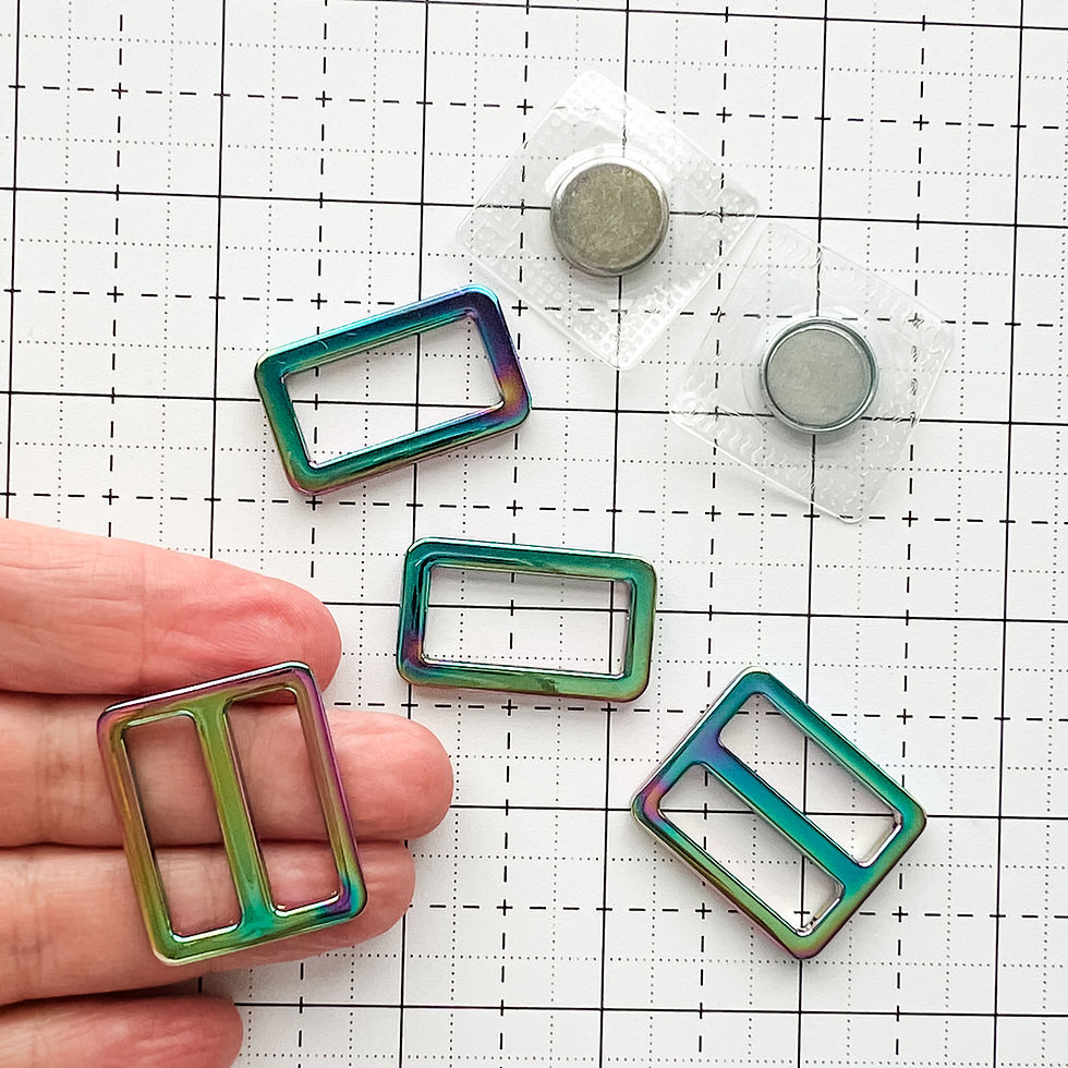 Thumbnail: Back At Ya and Got your Back Hardware Kits (By Annie Patterns)