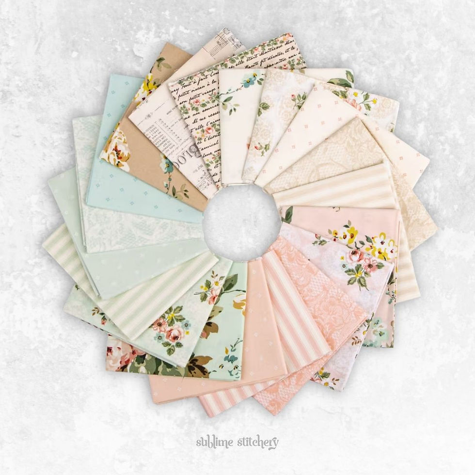 Bouquet de Fleurs - Fat Quarter Bundle by Miss Rose and Sister Violet
