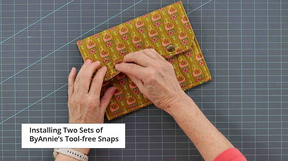 Thumbnail: ByAnnie's Tool-Free Snaps - 3 finishes