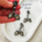 Acorn Zipper Pull in Gunmetal finish