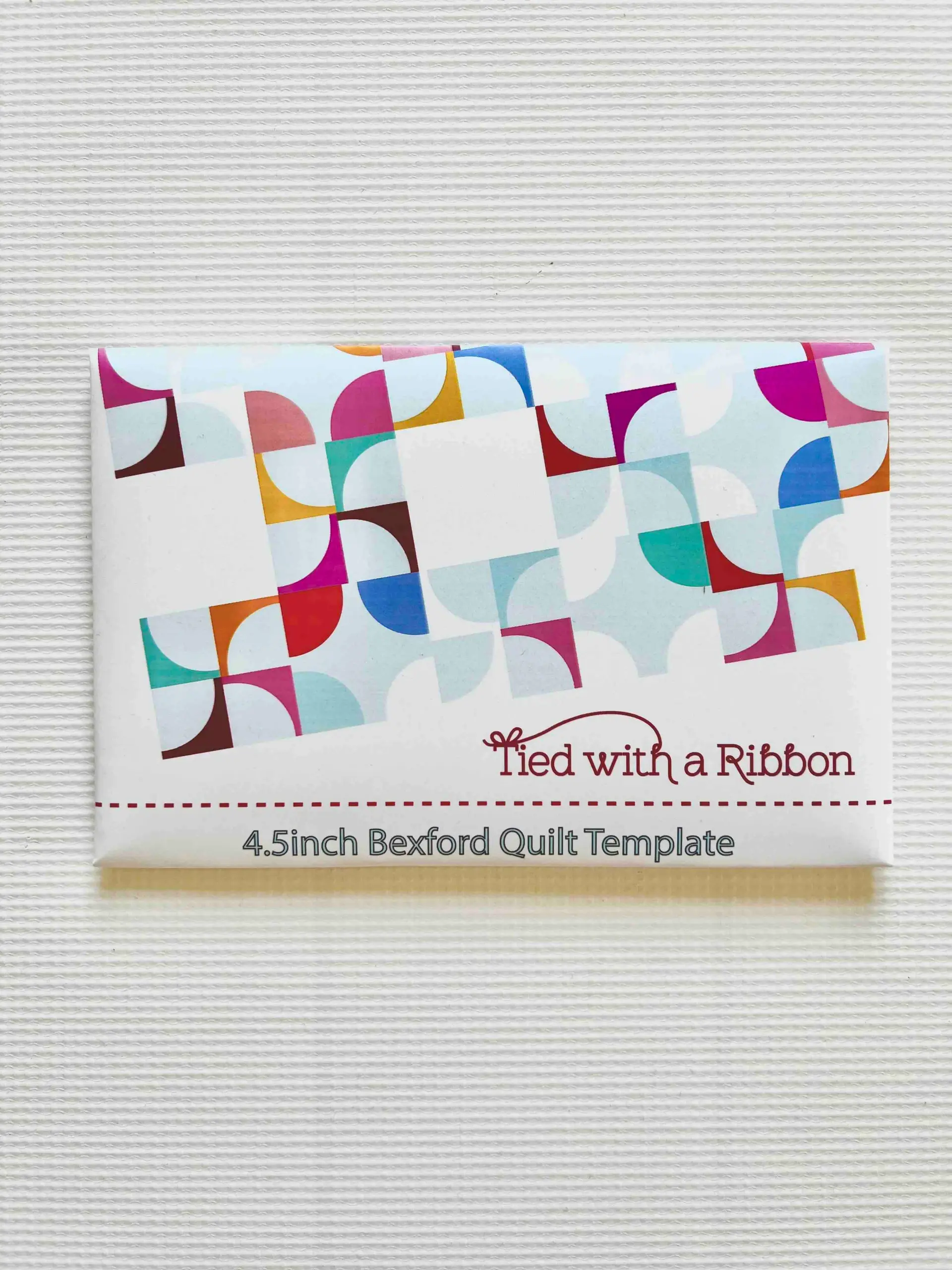 4.5 inch Bexford Quilt Template Set (by Tied with a Ribbon)